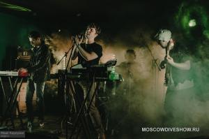 Группа Космонавтика на главной сцене Moscow Dive Show 2017
