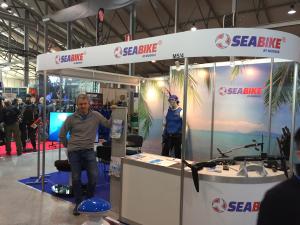 На выставке Moscow Dive Show 2017 отечественная компания «Центр современных разработок «Модуль» представила свою разработку  Seabike. 