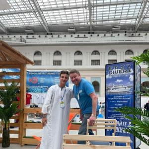 Easy Divers на Moscow Dive Show 2023